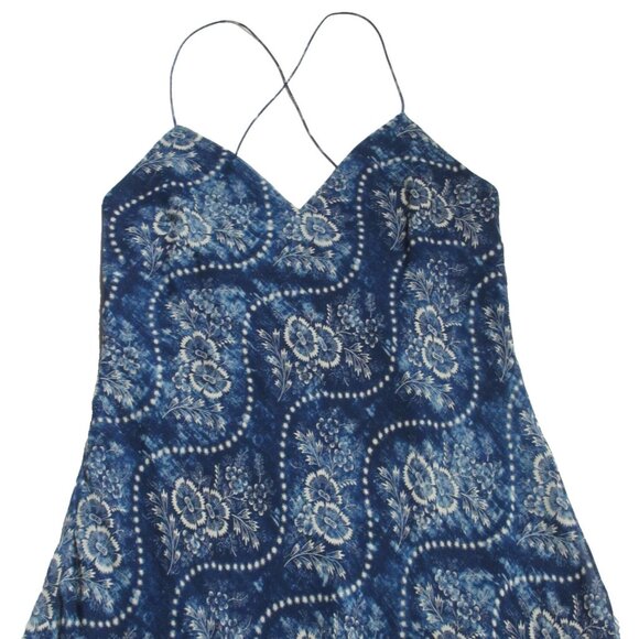 NWT Polo Ralph Lauren Silk Slip Maxi in Clearwater Handkerchief Dress 10 $598 - Picture 2 of 8